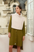 MAXI CAMISA EVE - LISA VERDE OLIVA - tienda online