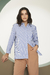 CAMISA PIA - RAYAS AZUL - comprar online