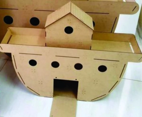 Arca de Noé sem pintura