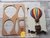 Gabarito de MDF - Kit Gabaritos de Balões- Tamanhos P (8Cm), M (11cm) e G (14cm) na internet