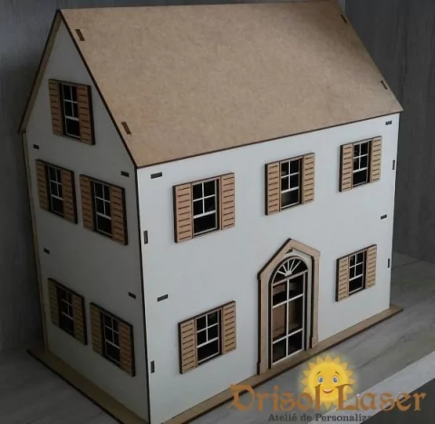 Dormitorio em MDF Branco e Cru 3 MM (13 peças - INCENTIVO DE OFERTA)