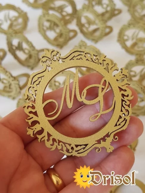 Porta Guardanapo Brasão (MDF 3 MM Pintado) L0073- Pedido Mínimo 20 Unidades