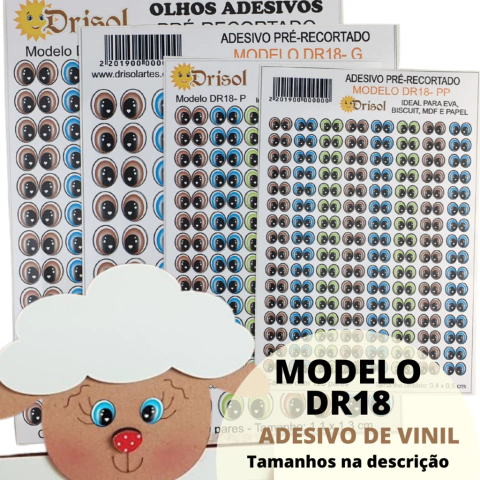 DR18 - ADESIVO DE OLHO