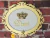 Moldura em MDF 3 MM Pintada de Dourado com coroa em resina Dourada - MODELO P003 - comprar online