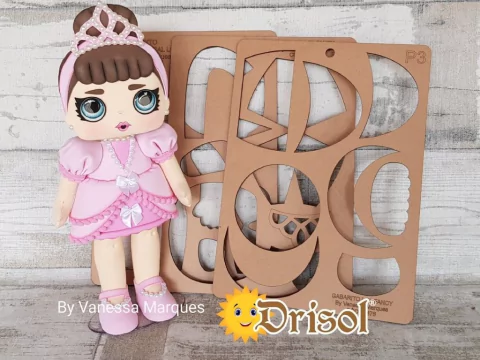 M876 - LOL FANCY - Gabarito em MDF