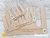 M720 - Gabaritos para Cabelos de Bonecas Kit 3 Peças - Gabaritos em MDF
