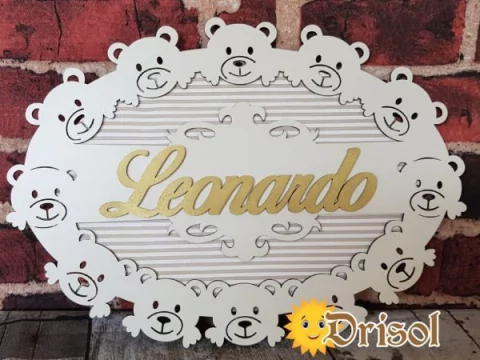 Moldura em MDF 3MM Branco Modelo Leonardo - MODELO P072 - comprar online