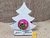 Lembrancinha Porta Bombom Arvore de Natal 2 (MDF 3 MM LAMINADO BRANCO )L0292 - Pedido Mínimo 5 Unidades