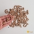 M1011 - Alfabeto 2,5 cm By Adriana Gimenes - Moldes em MDF