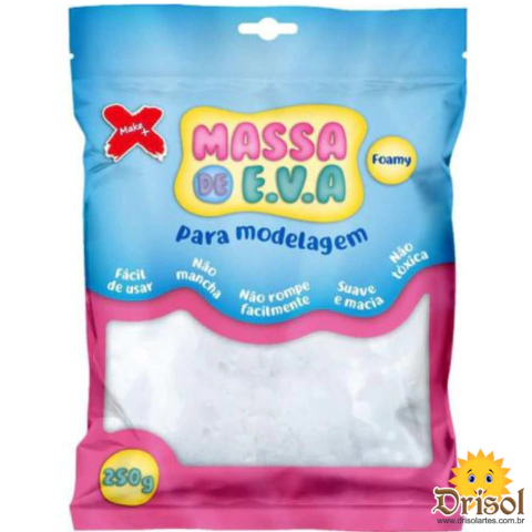 Massa de EVA - BRANCA MAKE+