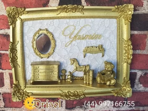 Moldura em RESINA Modelo Yasmim P031 - comprar online