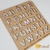 M929 - Letras 2 cm - Gabarito em MDF - comprar online