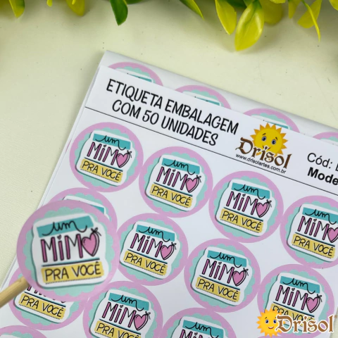DR508 Etiqueta Embalagem C/50 unidades - loja online