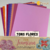 Eva Foamiran 0.7 mm - Placas cores TONS DE FLORES