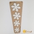 M957 - Régua de flores número 2 - Gabarito em MDF - comprar online