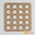 M56 - ARMAÇÃO ÓCULOS REDONDOS EM MDF 3 MM DESTACÁVEL - comprar online