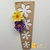 M957 - Régua de flores número 2 - Gabarito em MDF