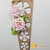 M956 - Régua de Flores número 1 - Gabarito em MDF