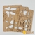 M732 - Asas Para Anjos e Tildas - Gabarito em MDF - comprar online
