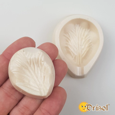 055F - Pétala Rosa Pequena - Frisadores em Resina