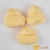 Mini Touca/Gorro de Tricô- kit com 3 unidades na internet