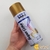 Tinta Spray Dourada Metálica.