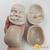 MR740 - Kit Papai Noel (Parte de frente da cabeça, Atrás da cabeça/Corpo e Gabarito para Barbas) - Modeladores em Resina - loja online