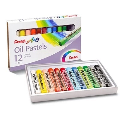GIZ PASTEL PENTEL COM 12 UNIDADES