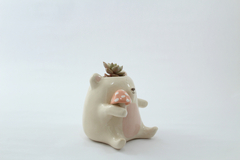 Maceta "gordito" con honguito - comprar online