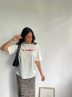 REMERON ALGODON OVERSIZE ESTAMPADO "ANOTHER" - REMERON ANOTHER en internet