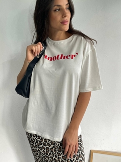 REMERON ALGODON OVERSIZE ESTAMPADO "ANOTHER" - REMERON ANOTHER en internet