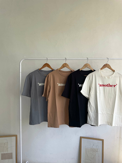 REMERON ALGODON OVERSIZE ESTAMPADO "ANOTHER" - REMERON ANOTHER - Dasom | MAYORISTA
