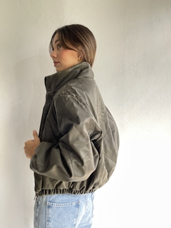BOMBER CUERO PU GASTADO - BOMBER PARIS