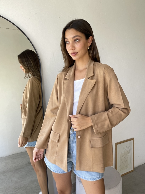 GANGA - BLAZER SCUBA TWILL SOFT - BLAZER BROOKLYN