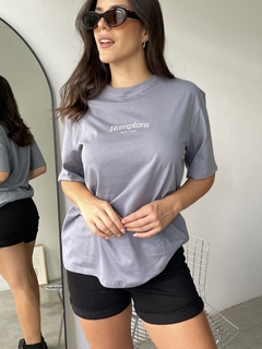 REMERON ALGODON OVERSIZE ESTAMPADO "HAMPTONS" - REMERON HAMPTONS - tienda online