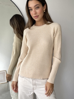 SWEATER BASICO TEJIDO HILO BREMER MORLEY - HARPER - comprar online