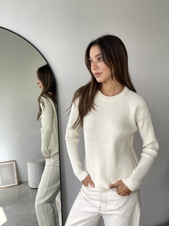 SWEATER BASICO TEJIDO HILO BREMER MORLEY - HARPER - Dasom | MAYORISTA