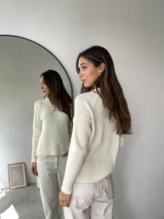 SWEATER BASICO TEJIDO HILO BREMER MORLEY - HARPER - Dasom | MAYORISTA