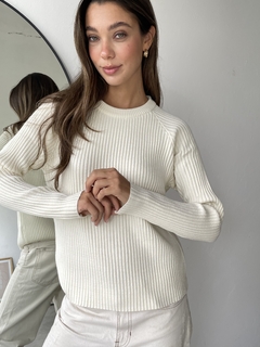 SWEATER BASICO TEJIDO HILO BREMER MORLEY - HARPER - Dasom | MAYORISTA