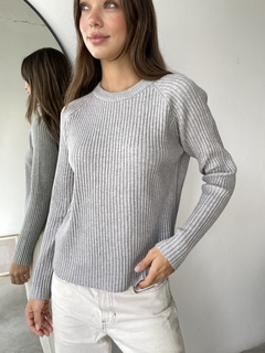 SWEATER BASICO TEJIDO HILO BREMER MORLEY - HARPER