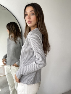 Imagen de SWEATER BASICO TEJIDO HILO BREMER MORLEY - HARPER