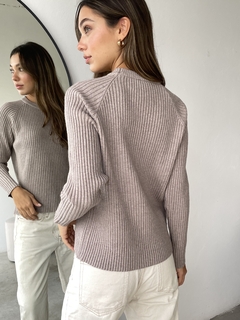 SWEATER BASICO TEJIDO HILO BREMER MORLEY - HARPER en internet