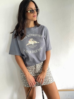 REMERON OVERSIZE ESTAMPADO "RETRIEVER" - Remeron RETRIEVER