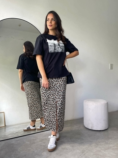 REMERON OVERSIZE ESTAMPADO ALGODON JERSEY - JE T'AIME