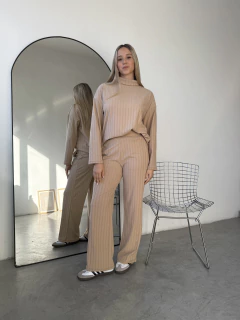 GANGA - PALAZZO DARLON MORLEY ANCHO BOLSILLOS LATERALES - PALAZZO MIA - tienda online