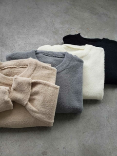 SWEATER BASICO TEJIDO HILO CHENILLE - SWEATER ORIANA - tienda online