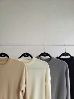 SWEATER BASICO TEJIDO HILO CHENILLE - SWEATER ORIANA - Dasom | MAYORISTA