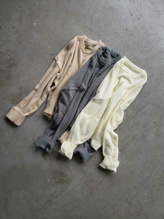 SWEATER BASICO TEJIDO HILO CHENILLE - SWEATER ORIANA en internet