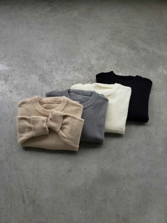 SWEATER BASICO TEJIDO HILO CHENILLE - SWEATER ORIANA