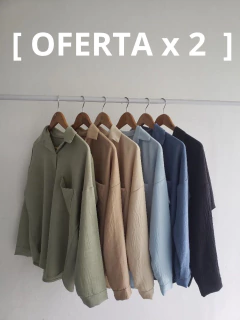 OFERTA x 2 - Camisa LONDON (INFO Y STOCK DISPONIBLE DEBAJO DE FOTO) - comprar online